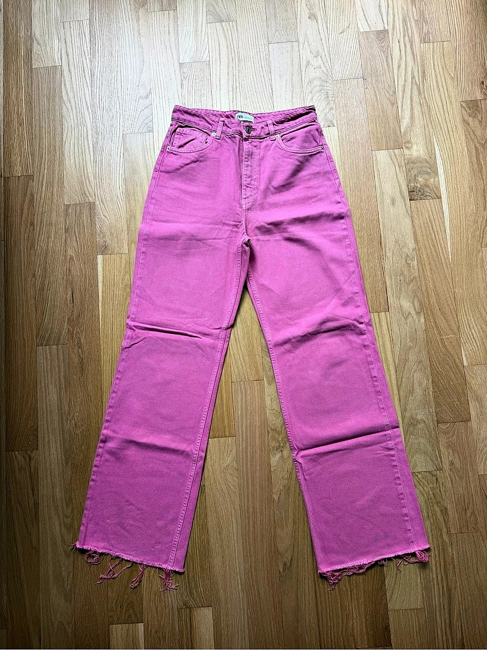 Zara Wide Leg Pants in Pink Size 10